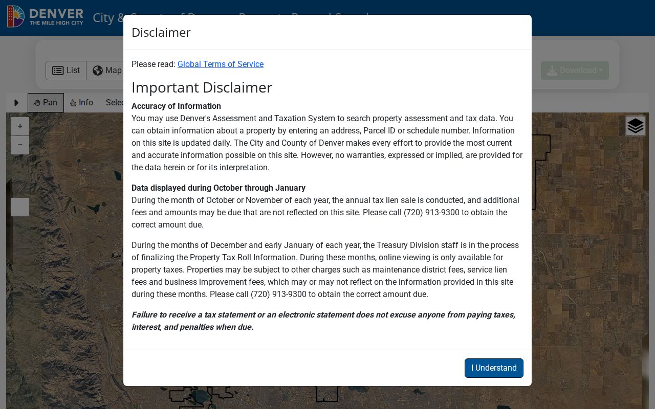 Denver residents directory property record search